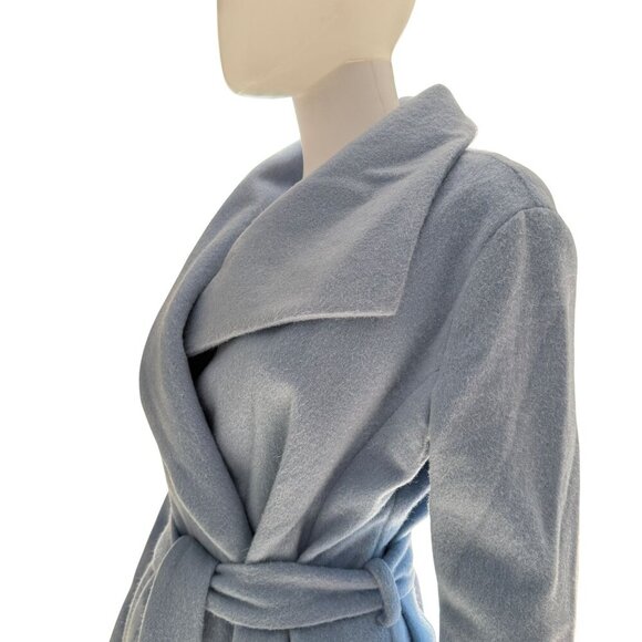 Flo Atelier Wool Blend Belted Coat Size L - Picture 4 of 8